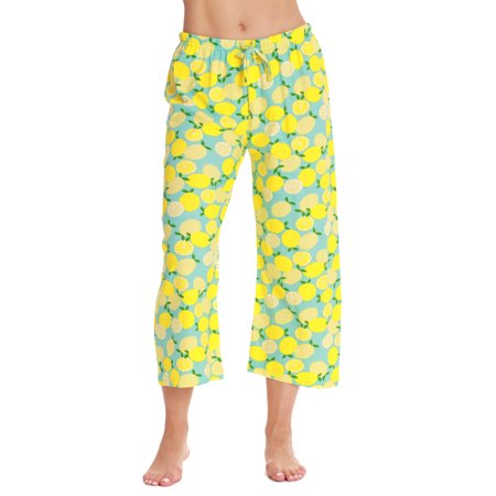 Just Love Womens Pajamas Cotton Capri Pants 6331-10387-XL