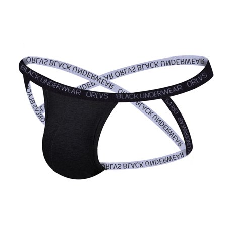 Roliyen Men Fashion Casual Sex Appeal Underwear of Low Waist of G-String Pants Lingerie