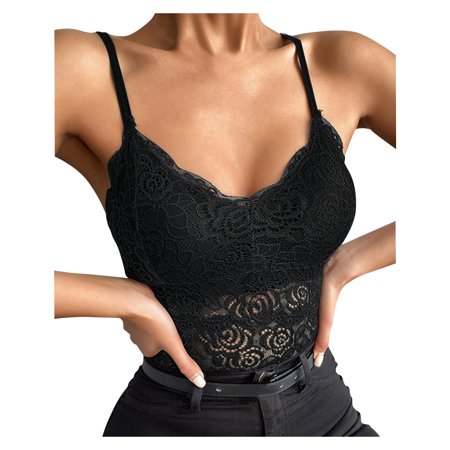 Roliyen Women Strapless Adjustment Rimless Invisible Bralette Push up Sticky Bras Vest