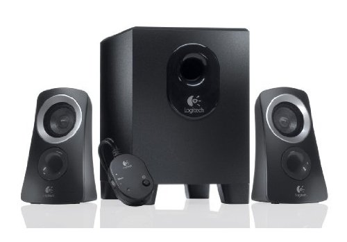Logitech Z313 Computer Speaker System with Subwoofer in Black thumbnail