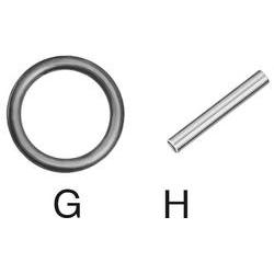 Hazet 900S-G1527 Retaining O-Ring for 1/2  Square Drive Hollow Impact Sockets