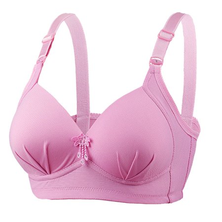 Roliyen Women Plus Szie Daily Every Day Push up Breathable Underwear Bra Bralettes