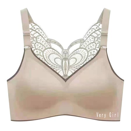 Roliyen Women S Plus Size Exercise Breasted Yoga Fitness Underwear Bra