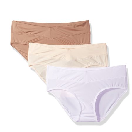 Roliyen Women S Stretch Underwear High Waisted Panties Soft Breathable Briefs 3-Pack