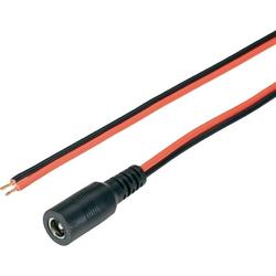 BKL Electronic 072062 Niedervolt-Anschlusskabel Niedervolt-Buchse - Offene Kabelenden 5.5 Mm 2.1 Mm
