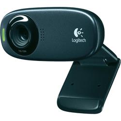 Logitech C310 HD Webcam, 720p Video with Noise Reducing Mic in Black
