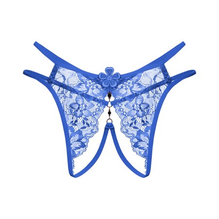 Roliyen Women Thong Sexy Panties Thong Lace Pants Ladies Briefs Underwear