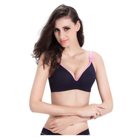 Roliyen Women S Maternity Pregnant Adjustable Nursing Bra Breastfeeding Underwear