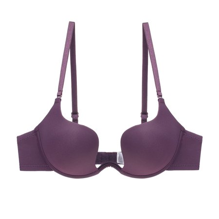 Roliyen Women Sexy U-shaped Back Baring Beauty Back Small Brassieres Underwear Bra