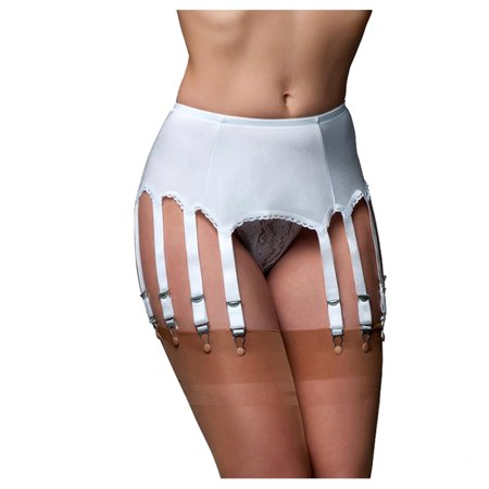 Roliyen Sexy Gauze of Plus Size Appeal Underwear Can Be Adjusted Buckle Anti-skid Garter