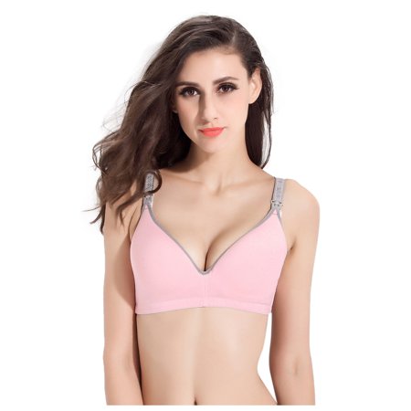 Roliyen Women S Maternity Pregnant Adjustable Nursing Bra Breastfeeding Underwear