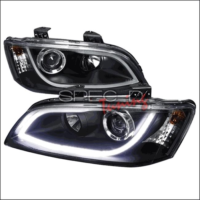 Spec-D Tuning LHP-G808JM-TM Projector Headlight for 08 to 09 Pontiac G8  Black - 12 X 23 X 24 in.