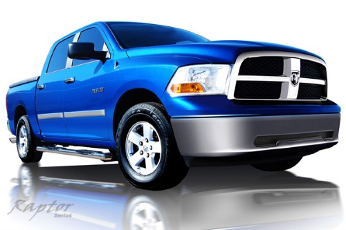 Raptor Series 2004-2012 Chevrolet Colorado GMC Canyon Regular Cab Polished Stainless Steel Rocker Panel Mount 4' Magnum Straight Oval Step Bars 0701-0