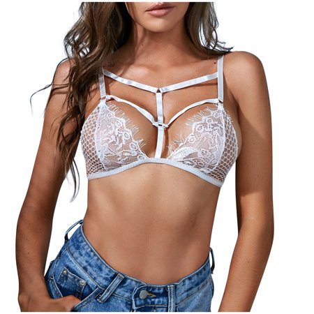 Roliyen Fashion Lace Women Lingerie Underwear Sleepwear Pajamas Eyelash Lace