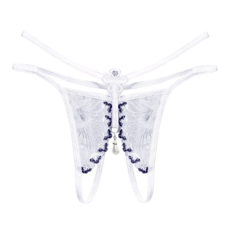 Roliyen Women Thong Sexy Panties Thong Lace Pants Ladies Briefs Underwear