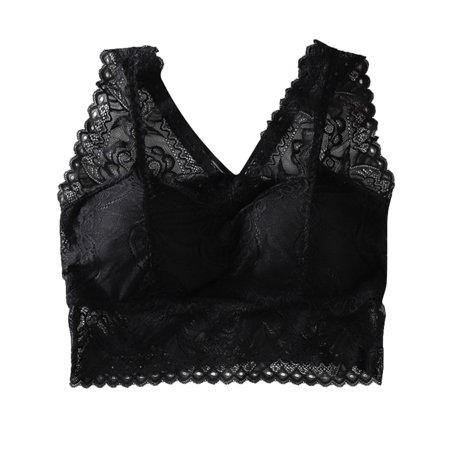 Roliyen Female Ring-Free Cup Chest Sexy Bras Camisole Vest Women Comfortable Underwear