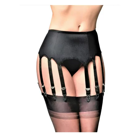 Roliyen Sexy Gauze of Plus Size Appeal Underwear Can Be Adjusted Buckle Anti-skid Garter