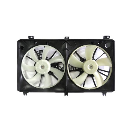 New Dual Radiator and Condenser Fan Fits Lexus Is350 2014-16 1636331400 Lx3115132 16361-31410 16711-31610 1636131410 1636331300 1636138040 16363-31300