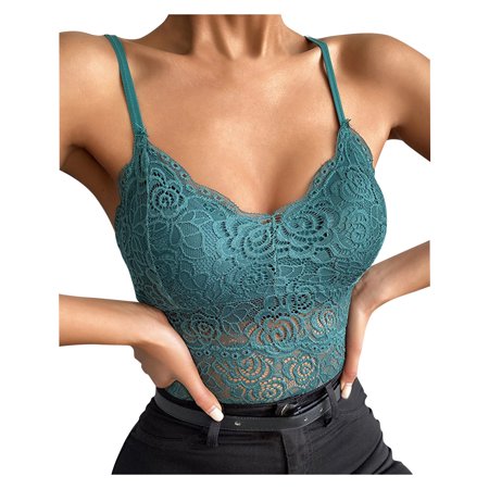 Roliyen Women Strapless Adjustment Rimless Invisible Bralette Push up Sticky Bras Vest