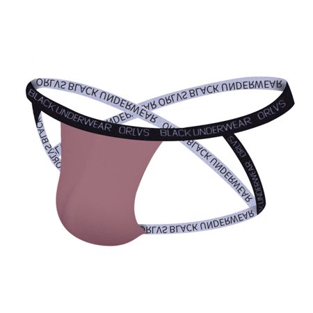 Roliyen Men Fashion Casual Sex Appeal Underwear of Low Waist of G-String Pants Lingerie