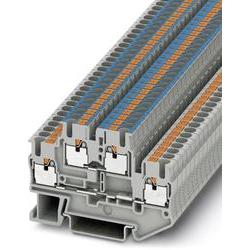 Phoenix Contact 3210994 PTTB 2.5-L/N Series Double Level Terminal Block Grey, 0.14 to 4 Mm², 2-Level, Push-in, ATEX