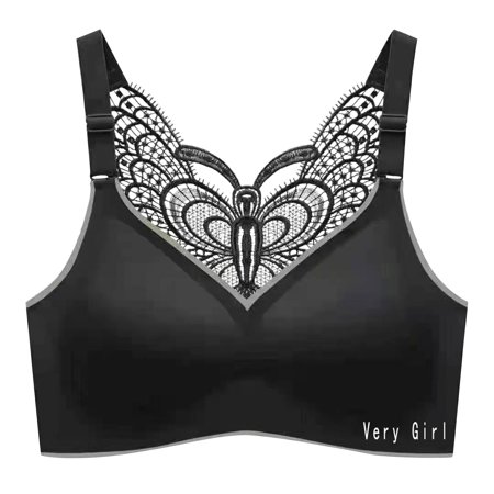 Roliyen Women S Plus Size Exercise Breasted Yoga Fitness Underwear Bra