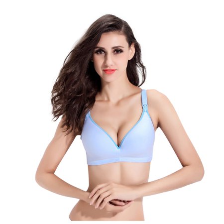Roliyen Women S Maternity Pregnant Adjustable Nursing Bra Breastfeeding Underwear