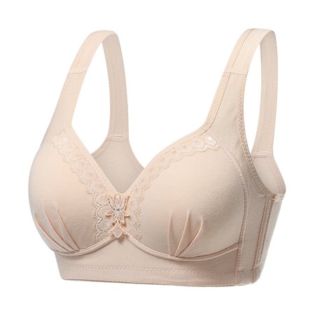 Roliyen Women Plus Szie Daily Every Day Push up Breathable Underwear Bra Bralettes