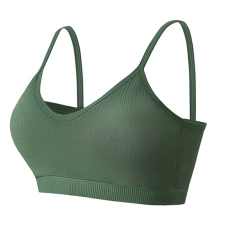 Roliyen Women S Sexy Beauty Back Strap Unrimming Sport Breast Underwear Bra