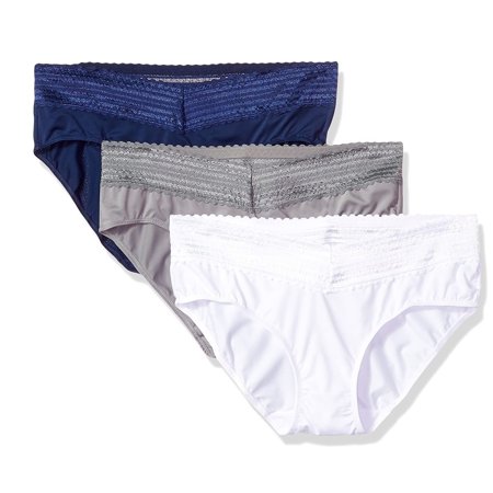 Roliyen Women S Stretch Underwear High Waisted Panties Soft Breathable Briefs 3-Pack
