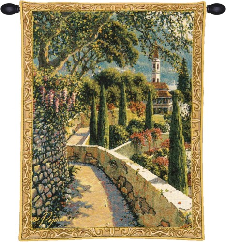 Wall Art Wholesale Varenna Vista Mini Belgian Tapestry Wall Art WW-3934-5499