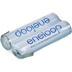 Panasonic 133606 Eneloop AAA Z Solder Tab Battery Pack 2.4V 750mAh
