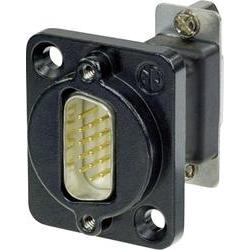 Neutrik NADB15MF-B D-SUB Adapter Plug/Socket 15-Pin D-Housing 1 Piece