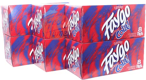 Faygo Cola! Flavored Soda Pop. 8-pack 12-fl. Oz. Cans in Box (1) thumbnail