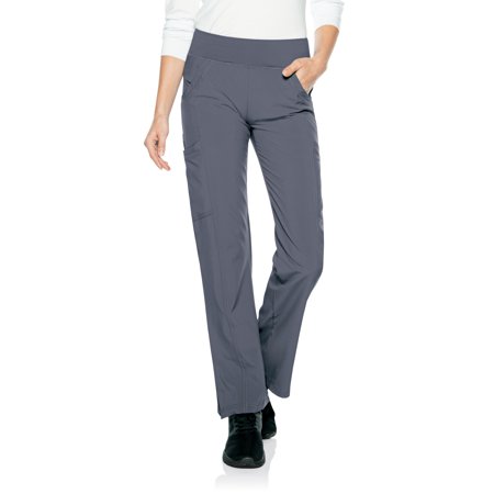 6 Pocket  Modern Tailored Fit Yoga Waist Medical Scrub Pants 9335