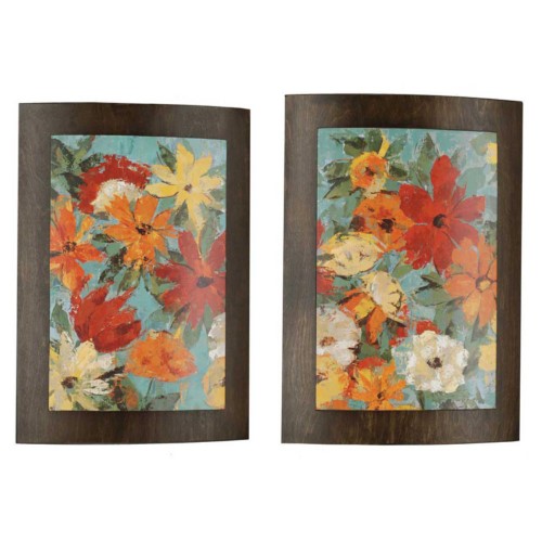 Paragon Decor Garden Convex by Vassileva - Set of 2 Wall Art