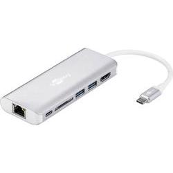 Wentronic Goobay - Docking Station - (USB-C) - 10Mb LAN (76788)