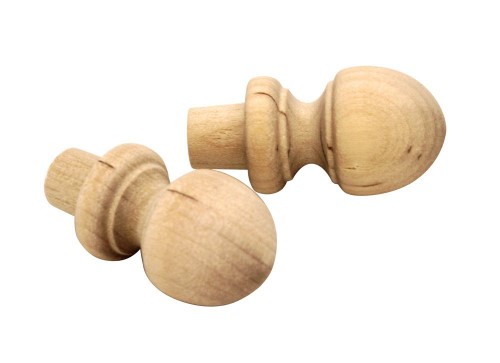 Milescraft 5325 1/4-Inch Wood Finials