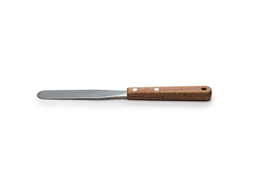 Fox Run Flat Icing Spatula  4.25-Inch Stainless Steel Blade  Wood Handle (5325)