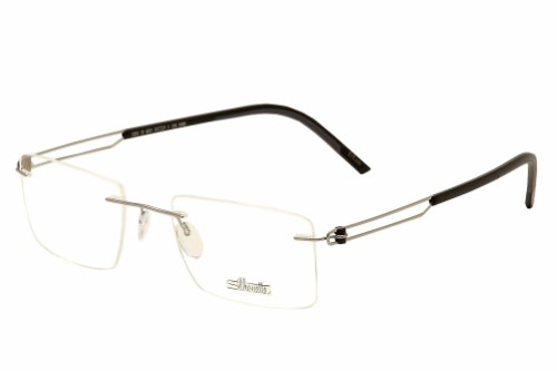 Silhouette Eyeglasses Titan Profile Chassis 5406 6051 Optical Frame 17x135mm