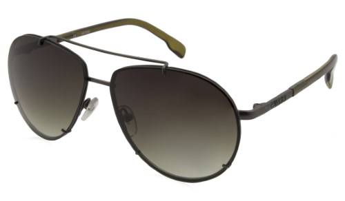 Guess Sunglasses 6781 / Frame: Gunmetal Lens: Green Gradient