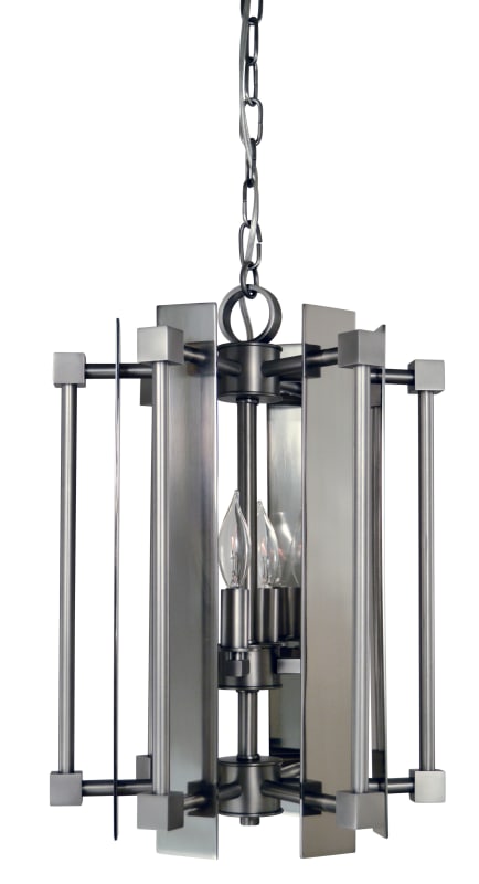 Framburg Lighting Louvre Mini Pendant Light - F-4804 SP/PN