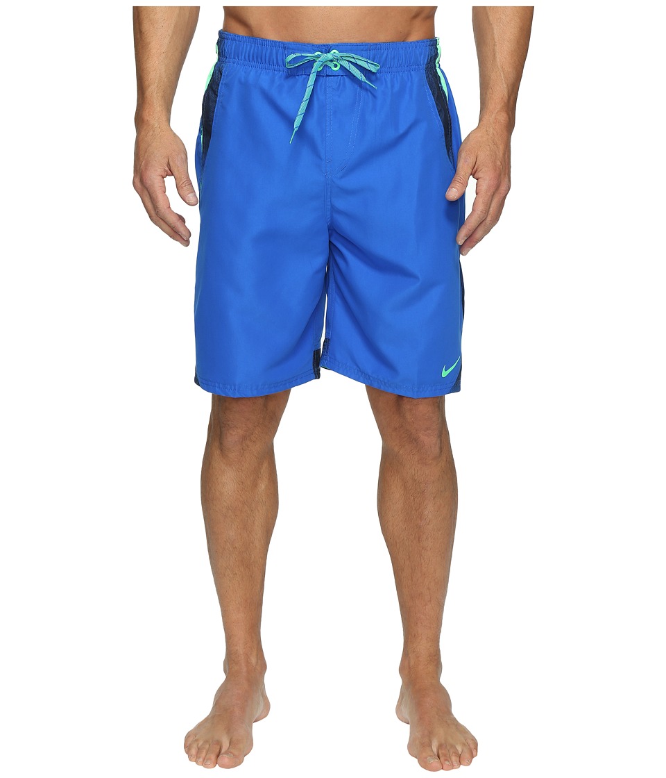 Nike - Liquid Haze Splice 9 Volley Shorts (Hyper Cobalt) Men's Swimwear