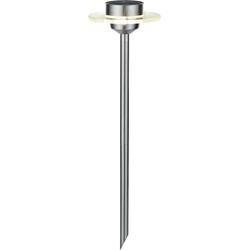Paulmann 93764 Ufo Solar Garden Light Stainless Steel Clear 0.2W