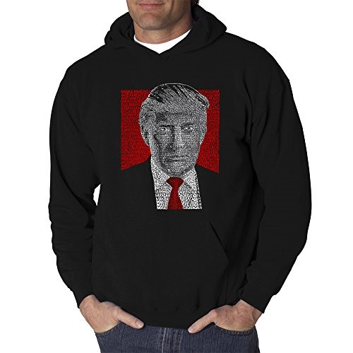 Men's Hooded Sweatshirt - TRUMP 2016 - Make America Great Again