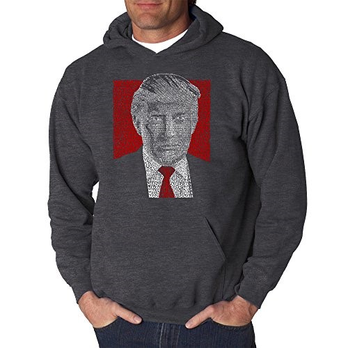Men's Hooded Sweatshirt - TRUMP 2016 - Make America Great Again