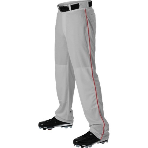 Alleson Athletic Grey/ Red 7668 2XL
