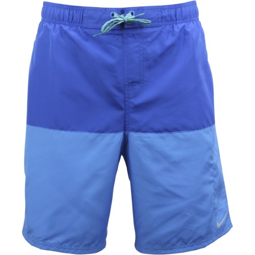 Nike Men's Core Split 9' Swim Trunk Hyper Cobalt Volley Shorts Swimwear Sz: S