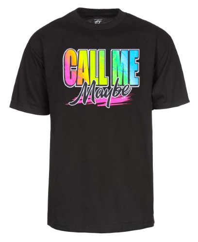Pop Culture Graphic T-Shirt - Call Me Maybe