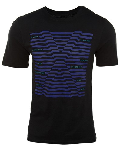 Jordan Men's Nike AJ 10 X Accolades Basketball T-Shirt-Black